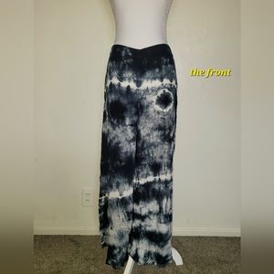 Young Fabulous & Broke - Tie-Dye Print Wide Leg Bottoms